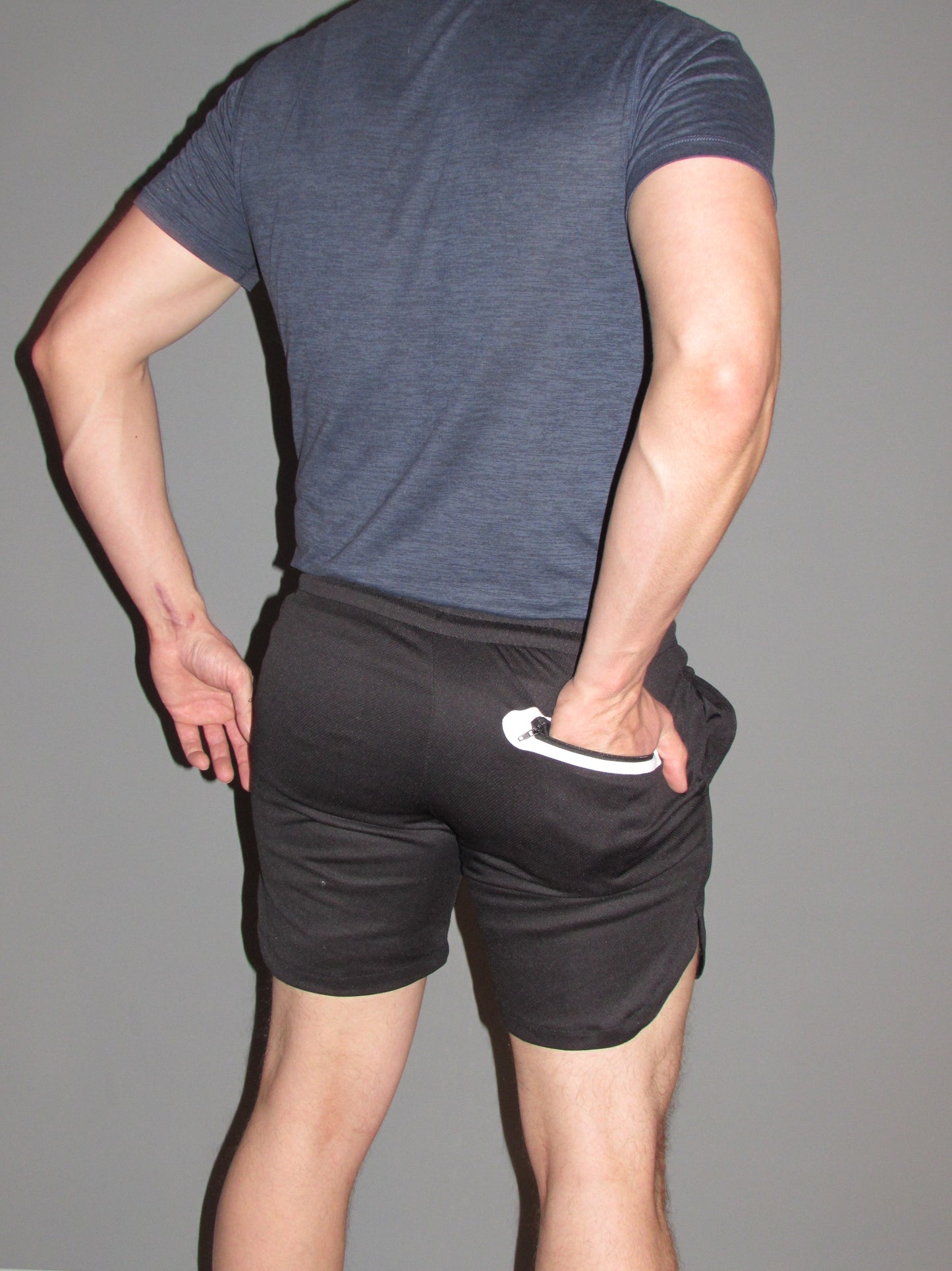 Men's Double Layer Jogging Shorts