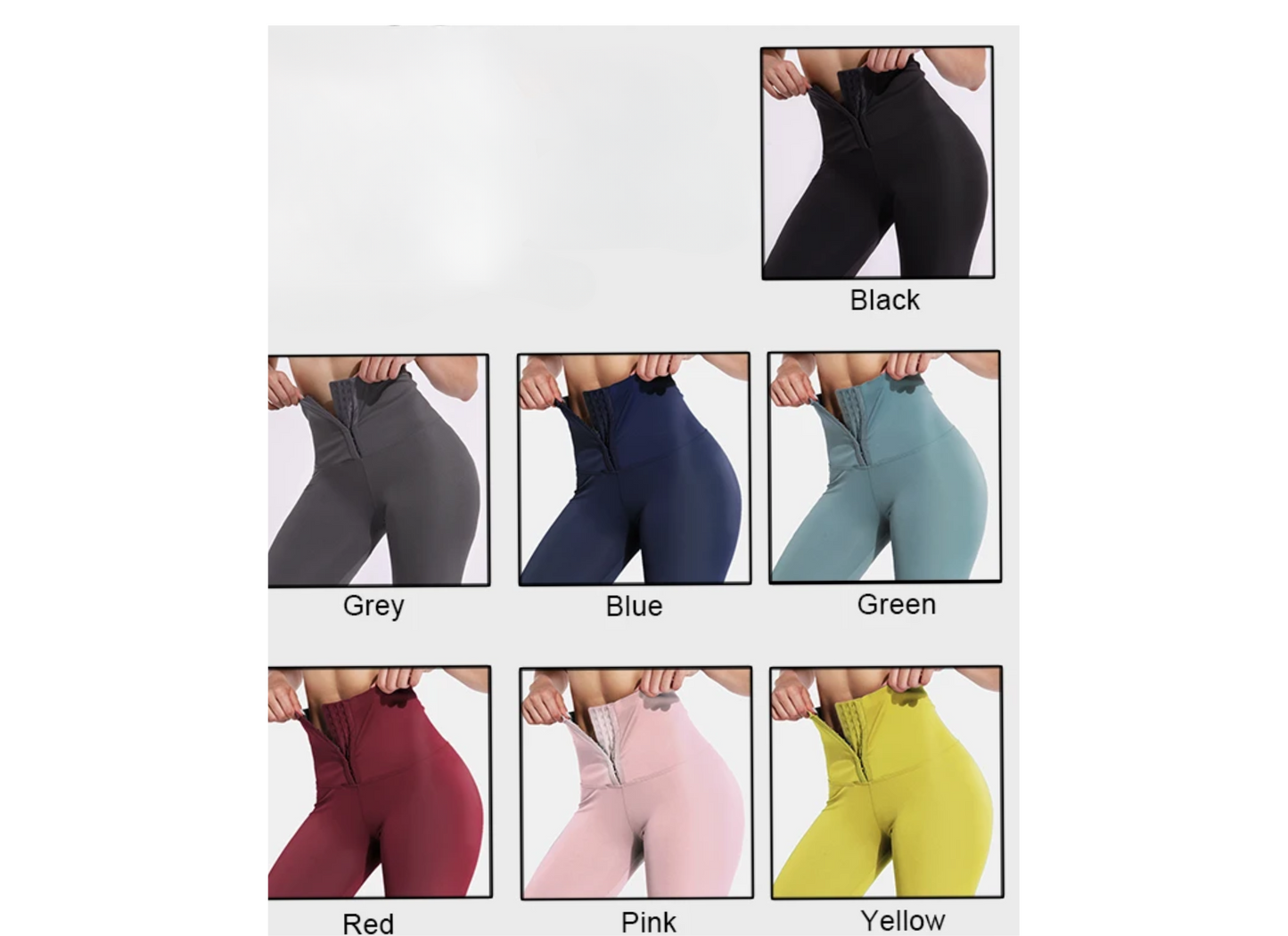 Super Stretchy Slimming Sport Leggings with High Waist Compression (no pockets)