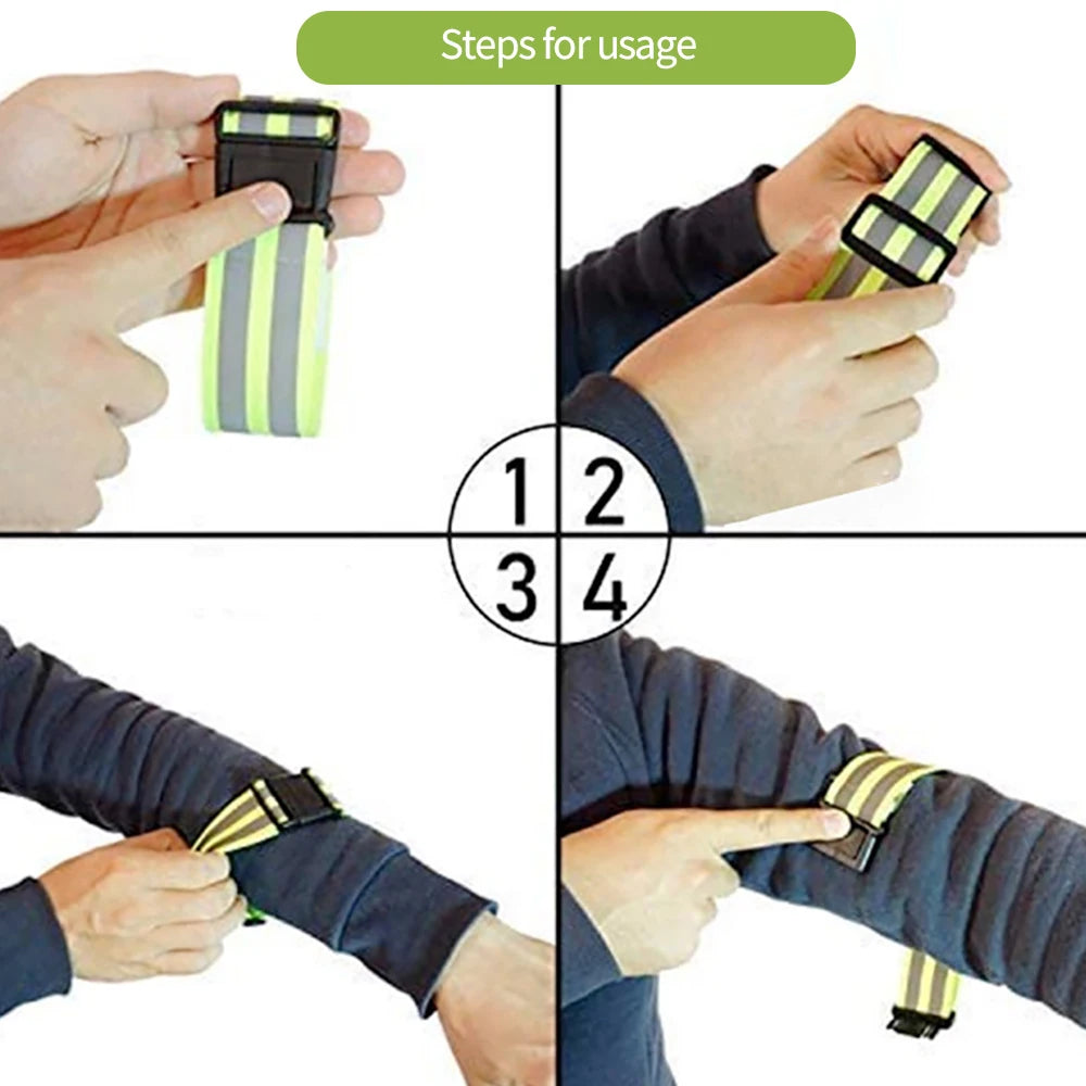 Reflective Band for High Visibility at Night